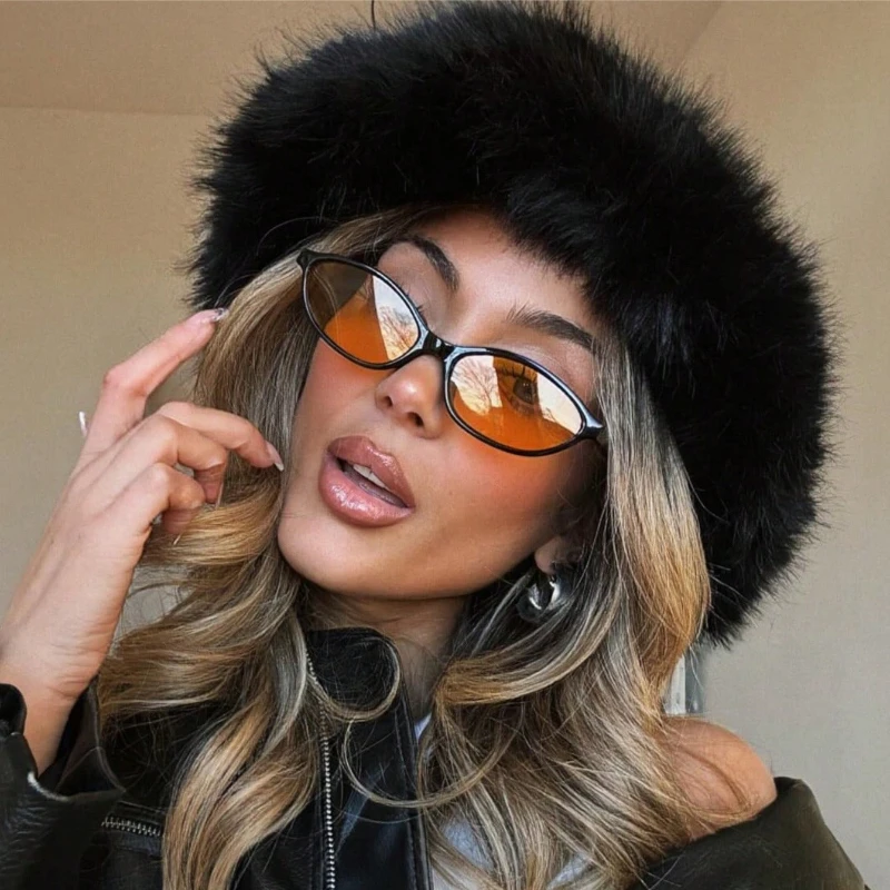 Sunglasses Cat Eye - Ретро-солнцезащитные очки с овальной оправой, модные