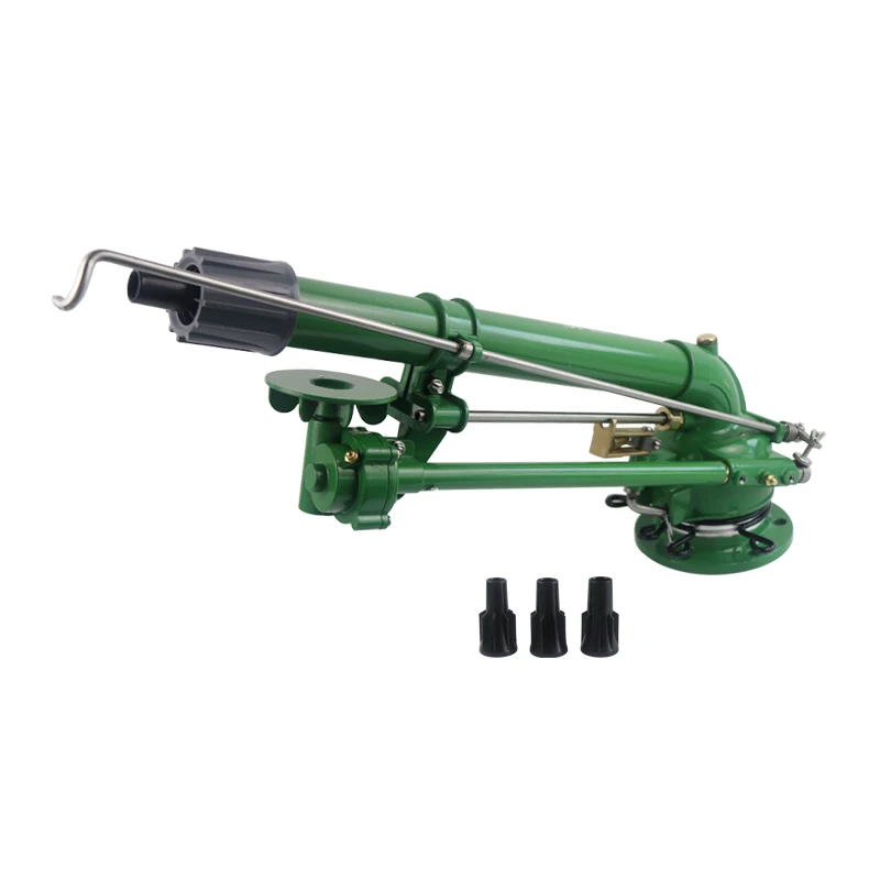 High Flow 50 Turbine Irrigation Sprinkler with Adjustable Spray Pattern and up to 80m Coverage