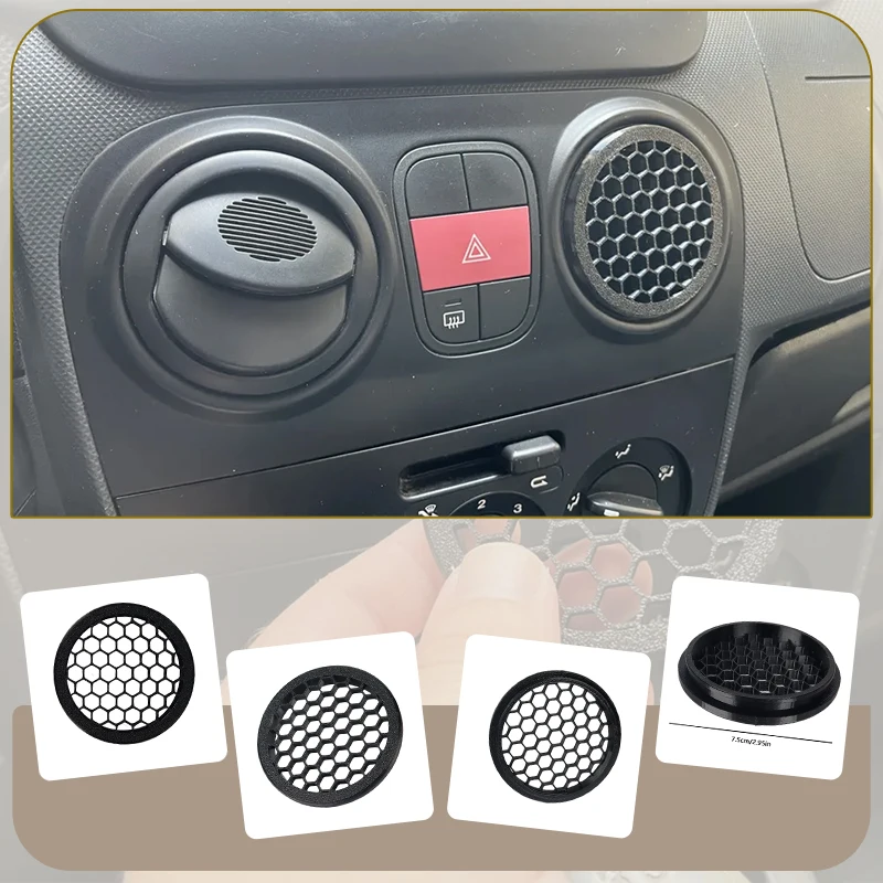 1PC Car Ventilation Grille Suitable for Fiat Fiorino Citroen Nemo Peugeot Bipper Useful Ventilation Grilles Replacement Part