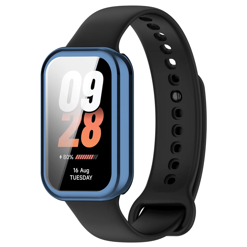 Funda completa para Xiaomi Redmi band 2, Protector de pantalla activo de Tpu para Mi band 8
