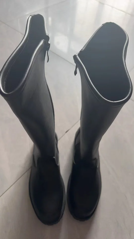 Iwamizawa Nene Lucifer تأثيري أحذية أنيمي Seishun Buta Yarou wa الأرنب فتاة Senpai no Yume wo Minai DUDU الرجال أحذية سوداء برقبة #5