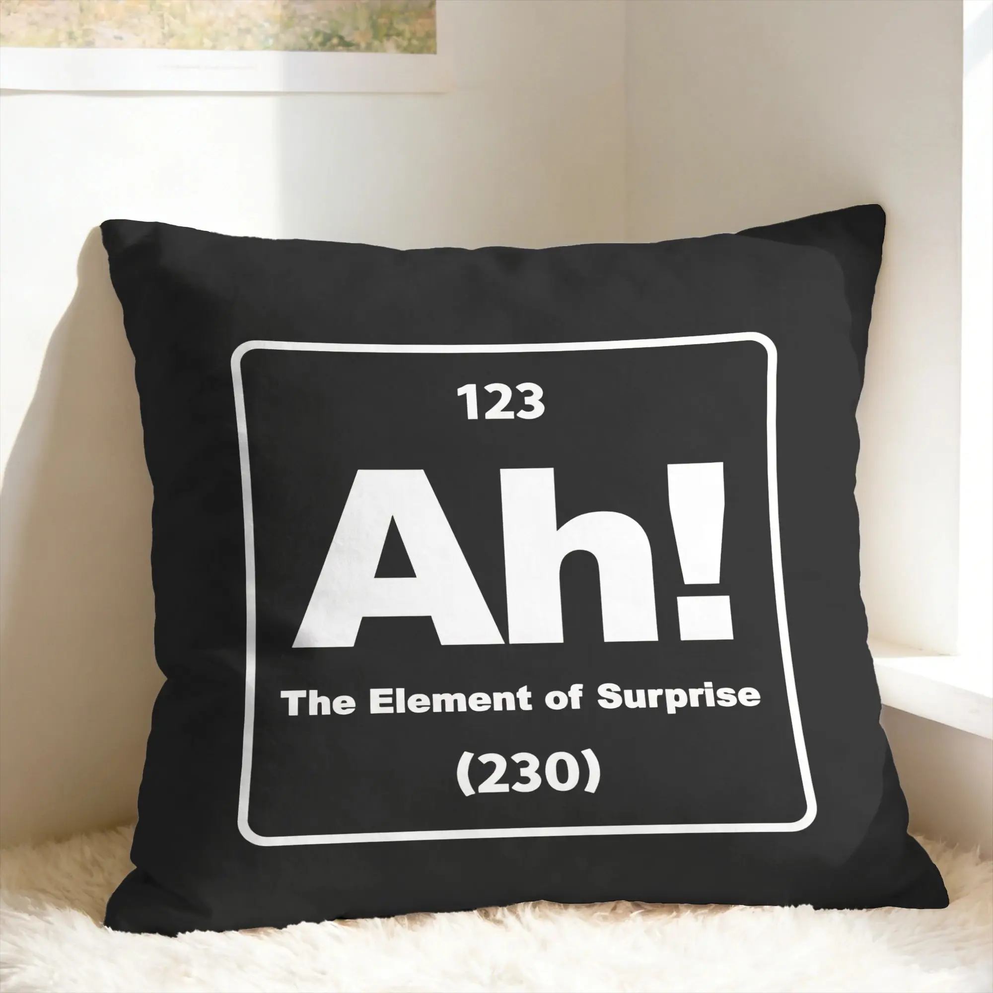 P-Project Hail Mary Pillow Cover AH! Element of Surprise Comfy Cushion Cover Vintage Pillow Case For Sofa Home Decor