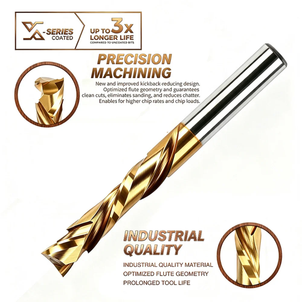 Compression CNC Router Bit 3/8 - Router Bits For Woodworking review and price