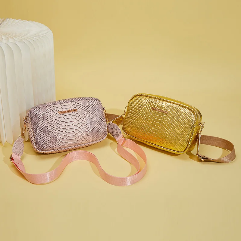 Nowa damska torba na ramię cross-body torba damska koreańska torebka dla kobiet 2025 moda retro kolorowa drapowana kwadratowa torba