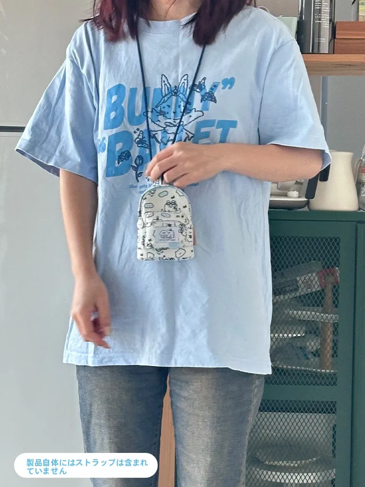 Portamonete portatile con stampa di cani simpatici cartoni animati, borsa portaoggetti per auricolari, pendente Bapa per studenti, regalo creativo semplice e moderno