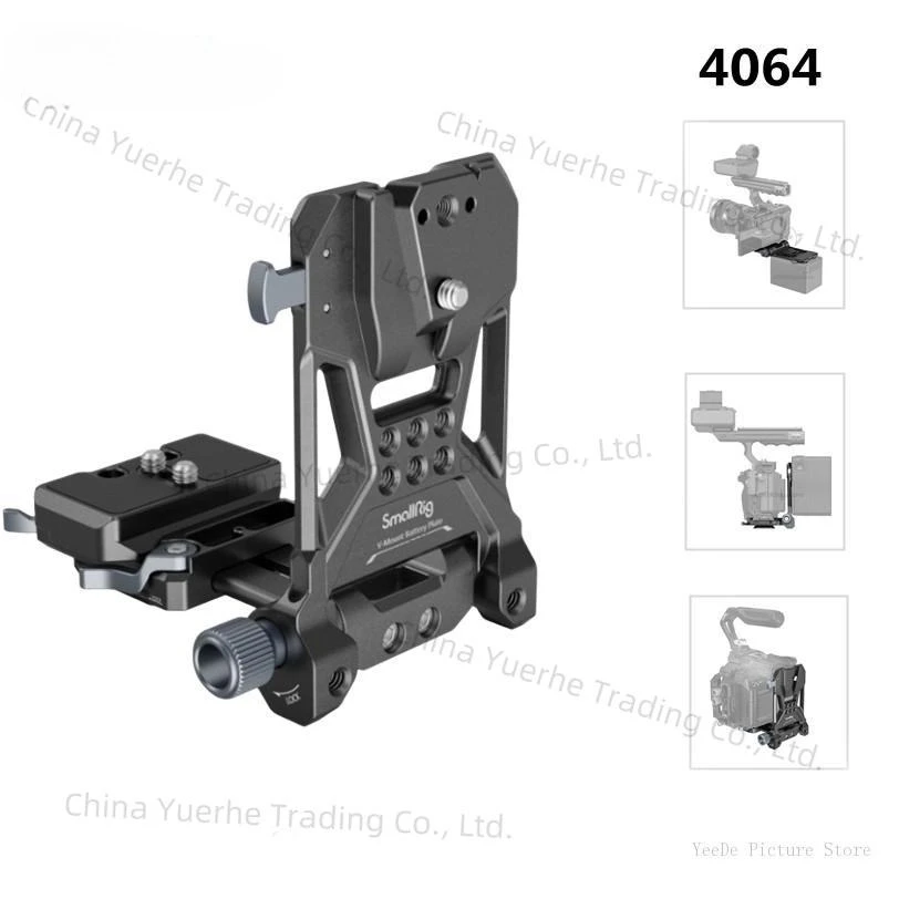 

SmallRig Компактная система крепления аккумуляторной пластины с V-образным креплением для SmallRig VB50 VB99 VB155 Mini V Mount Battery Plate для зеркальных камер