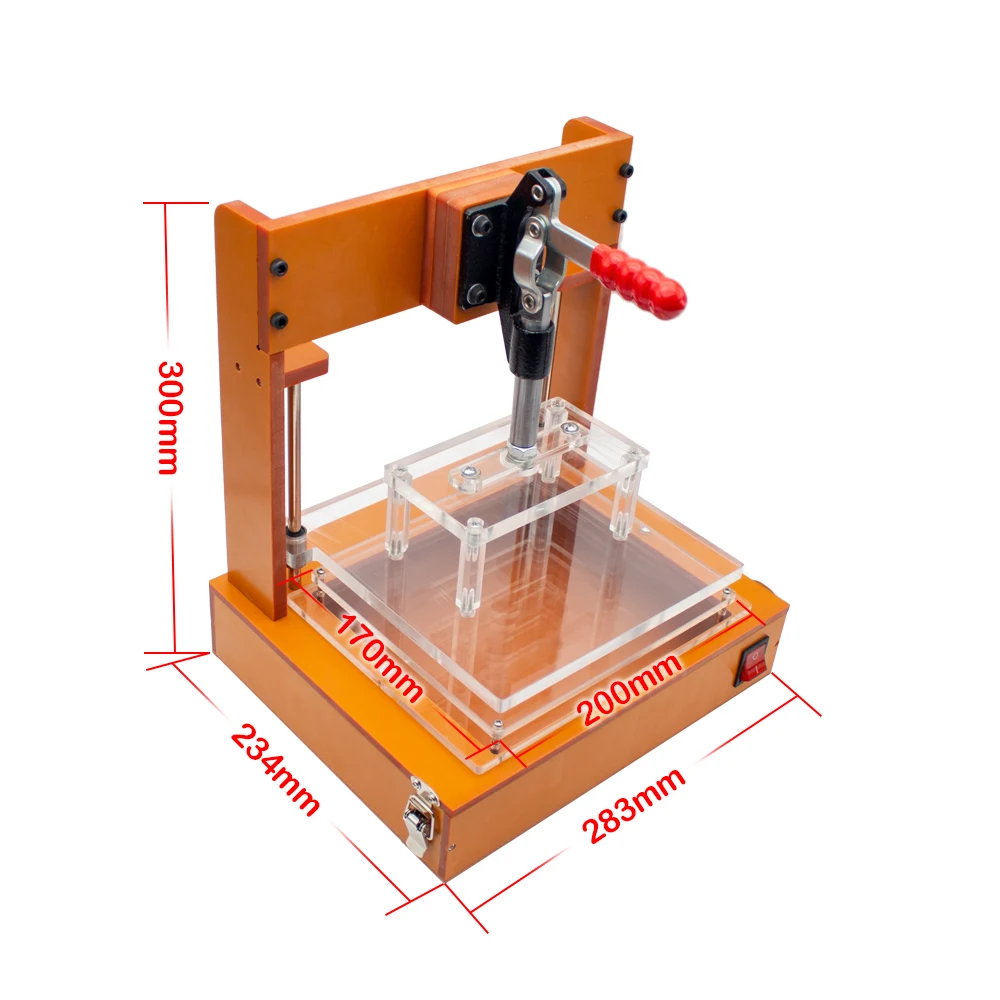 DIY Printed Circuit Board Test Fixture Universal PCB Test Embryo Frame PCBA Testing Jig Bakelite Fixture Test Rack FPCB Tester