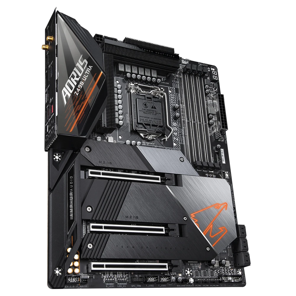 Gigabyte Z490 AORUS ULTRA Motherboard Support i9-11900KF 10900K i7-11700F i5-11400F 10400F i3-10100F CPU DDR5 M.2 LGA1700