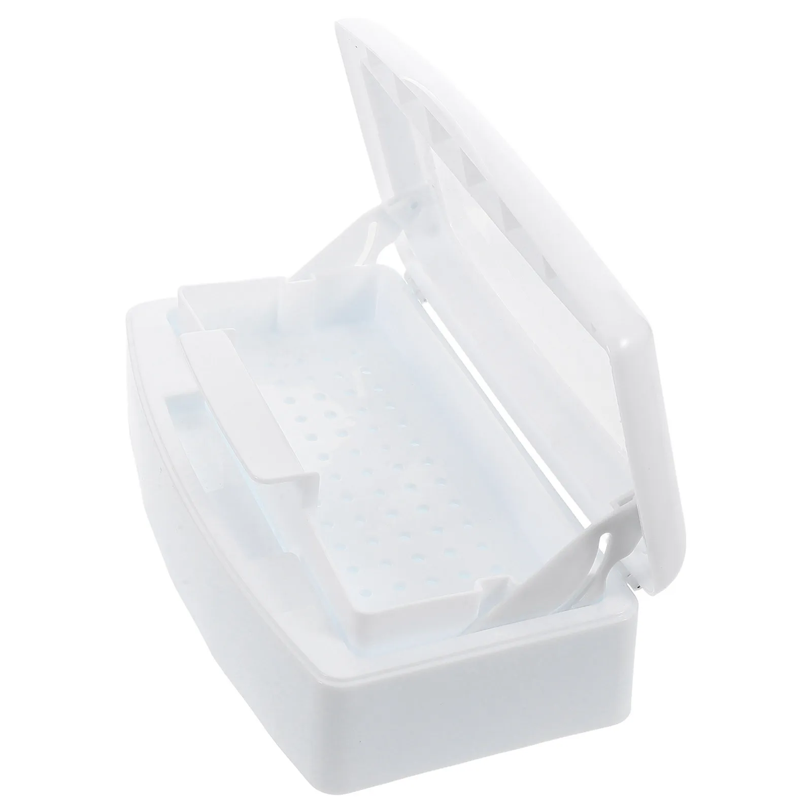 Professional Nail Storage Box for Eyelash Extension Tools Detachable Compartment Design Salon Use Manicure Cleaning Box Nail