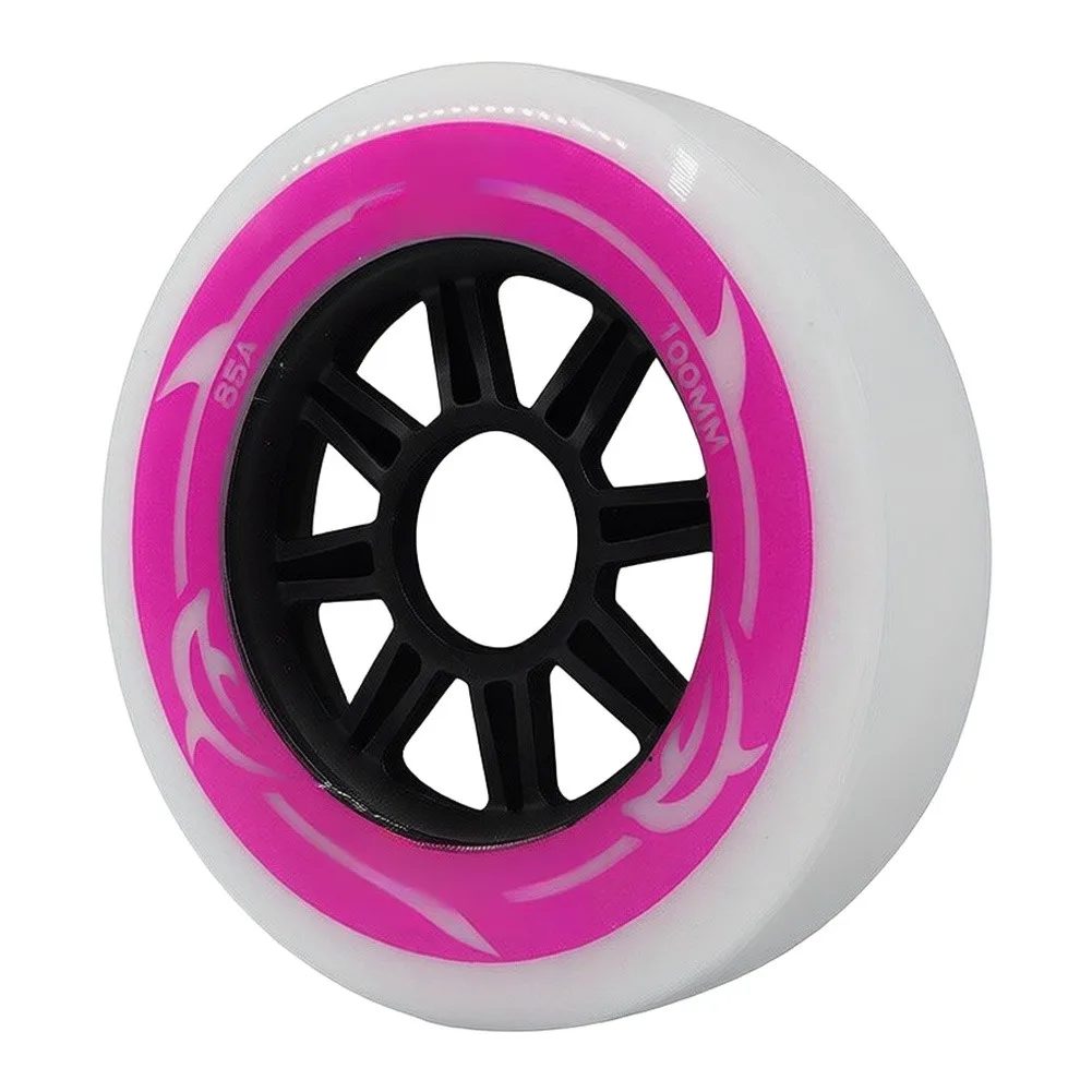 100mm for skate Wheels Inline Racing Wheels Fashionable Color Options Compatible With Frames Training Equipment 90mm 100mm