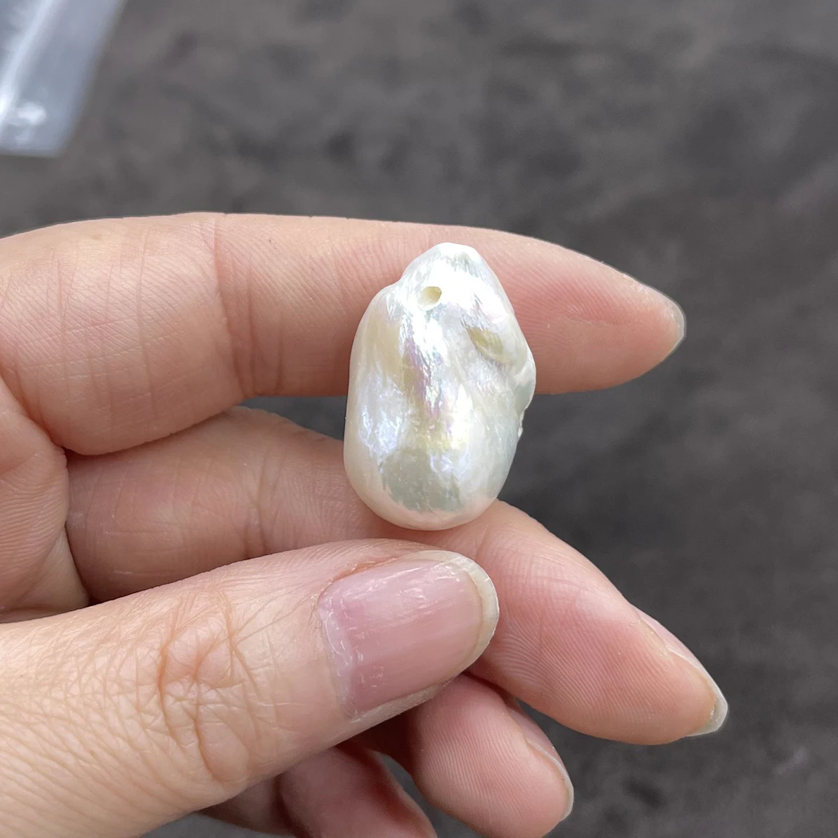 20-30mm Tail Baroque Natural Freshwater Pearl Charms 1PC Teardrop Pearl Pendants DIY Jewelry Making Necklace Earring Accessories