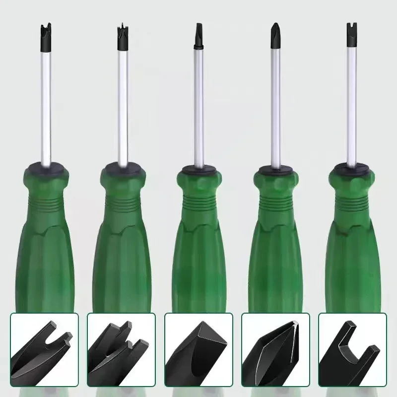 

1-5PC Set Special-shaped Screwdriver Special Screwdrivers Magnetic U/Y/Inner Cross/Triangle/Points Screwdrivers Repair Hand Tool