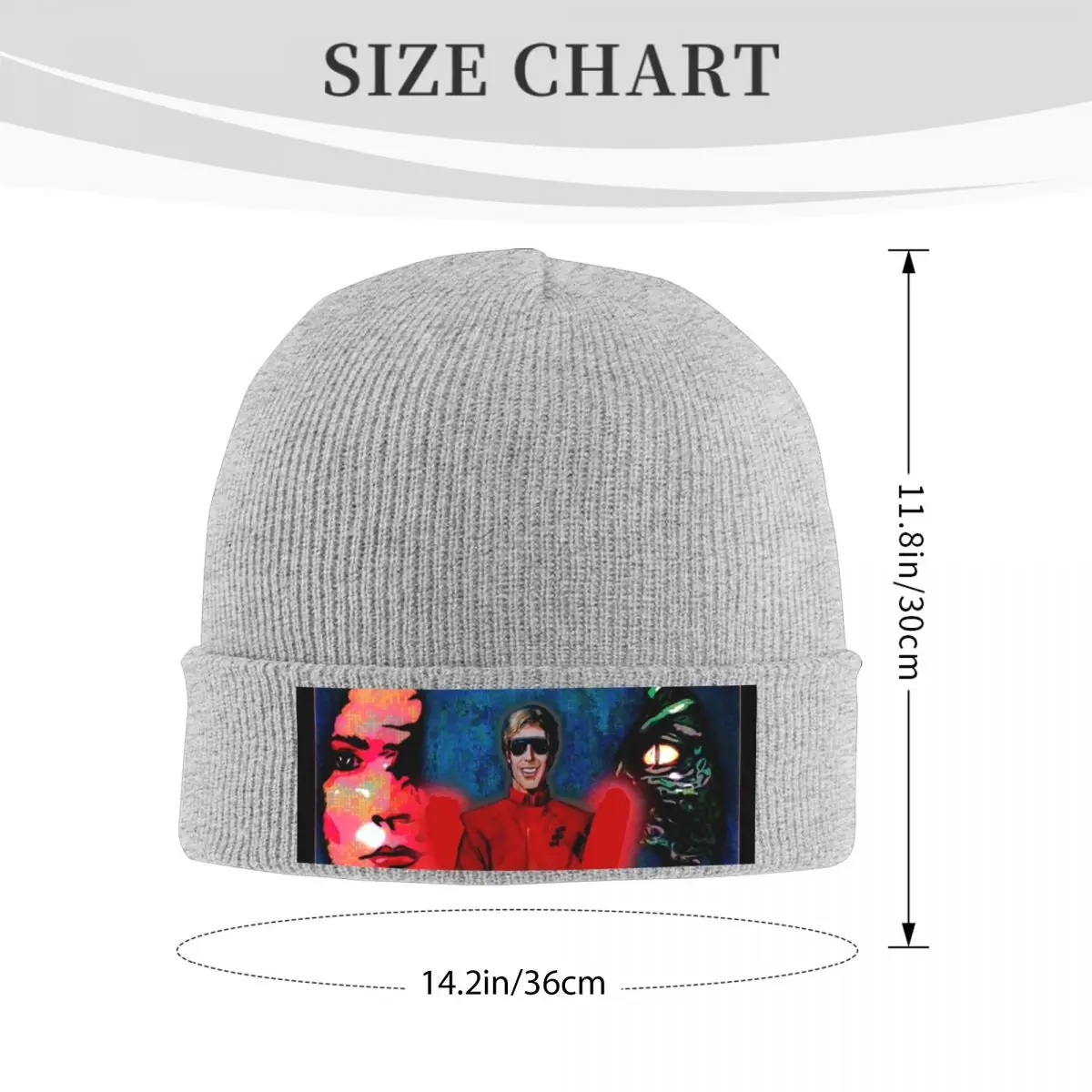 V The Visitors قبعة شتوية محبوكة دافئة قبعة بونيه قبعة Skullies Beanies قبعات الهيب هوب للجنسين
