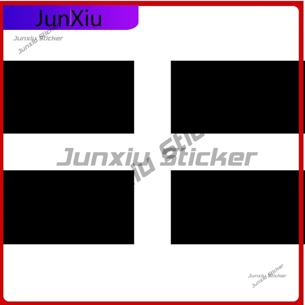 

Stylish Vinyl Stickers Cornwall Flag Gb Uk Great Britain Kernow Car Window Bumper Wall Laptop Decal Cover Scratches Exterior