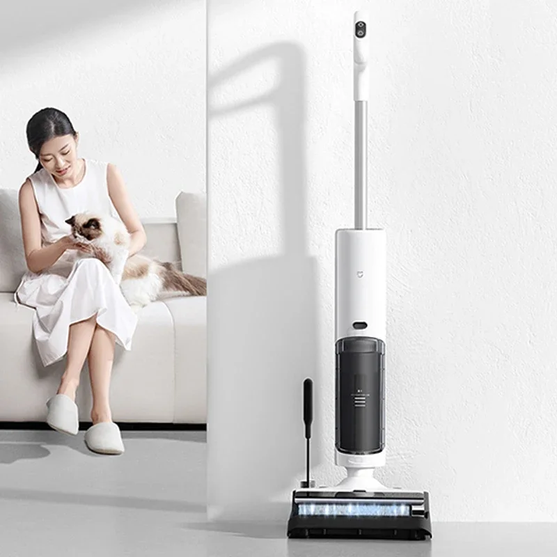 XIAOMI MIJIA Smart Wireless Wet and Dry Vacuum Cleaners 2 Lite for Home Cleaning Machine Roller Brush Self-Cleaning LED Screen