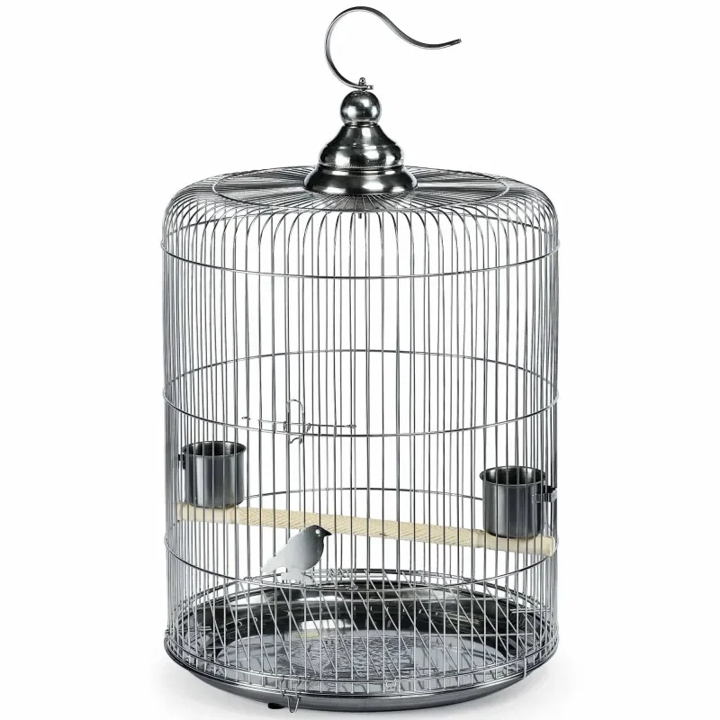 Stainless steel bird cage parrot cage household tiger skin peony special starling myna thrush cage