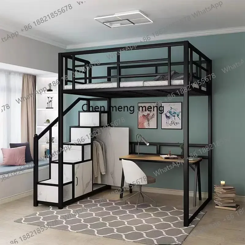 Designer Sale White Bed Simple Iron Italian High Big Metal Bedroom Bed Twin Queen Modern Boys Cama Matrimonial FurnitureEz