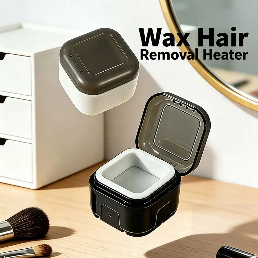 Mini Wax Heater Machine Wax Warmer For Nose Ear Hair Removal Waxing Kit Wax Bean Wax Heating Melting Pot Melter