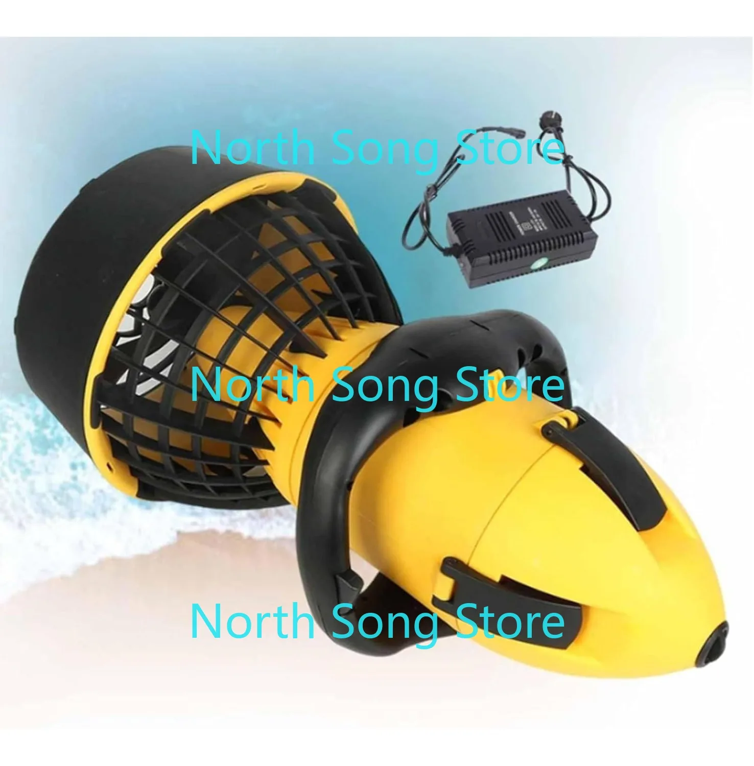 

Электрический подводный морской самокат, самокат для дайвинга в бассейне, подводный самокат для дайвинга, с батарейками, компактный и портативный