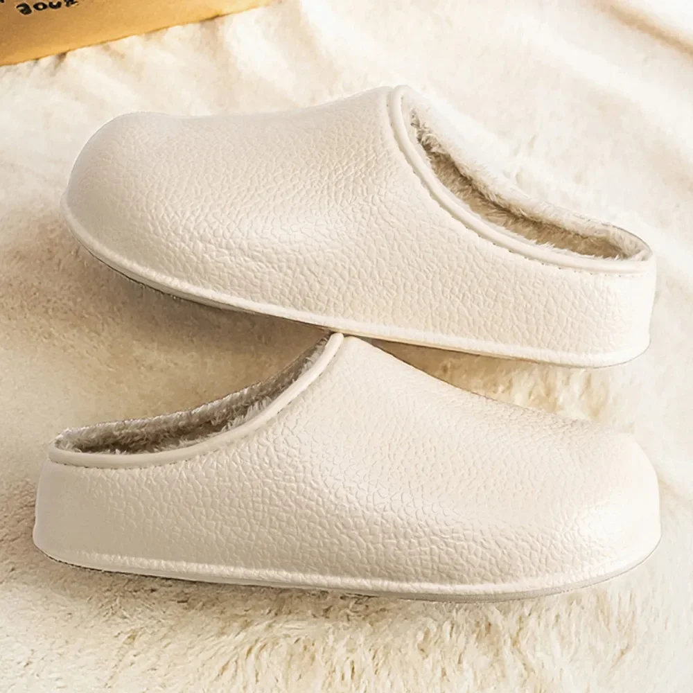 

Warm Winter Home Cotton Shoes Cozy Indoor Slippers for Women and Men Soft Comfortable House Shoes with Non-Slip Sole