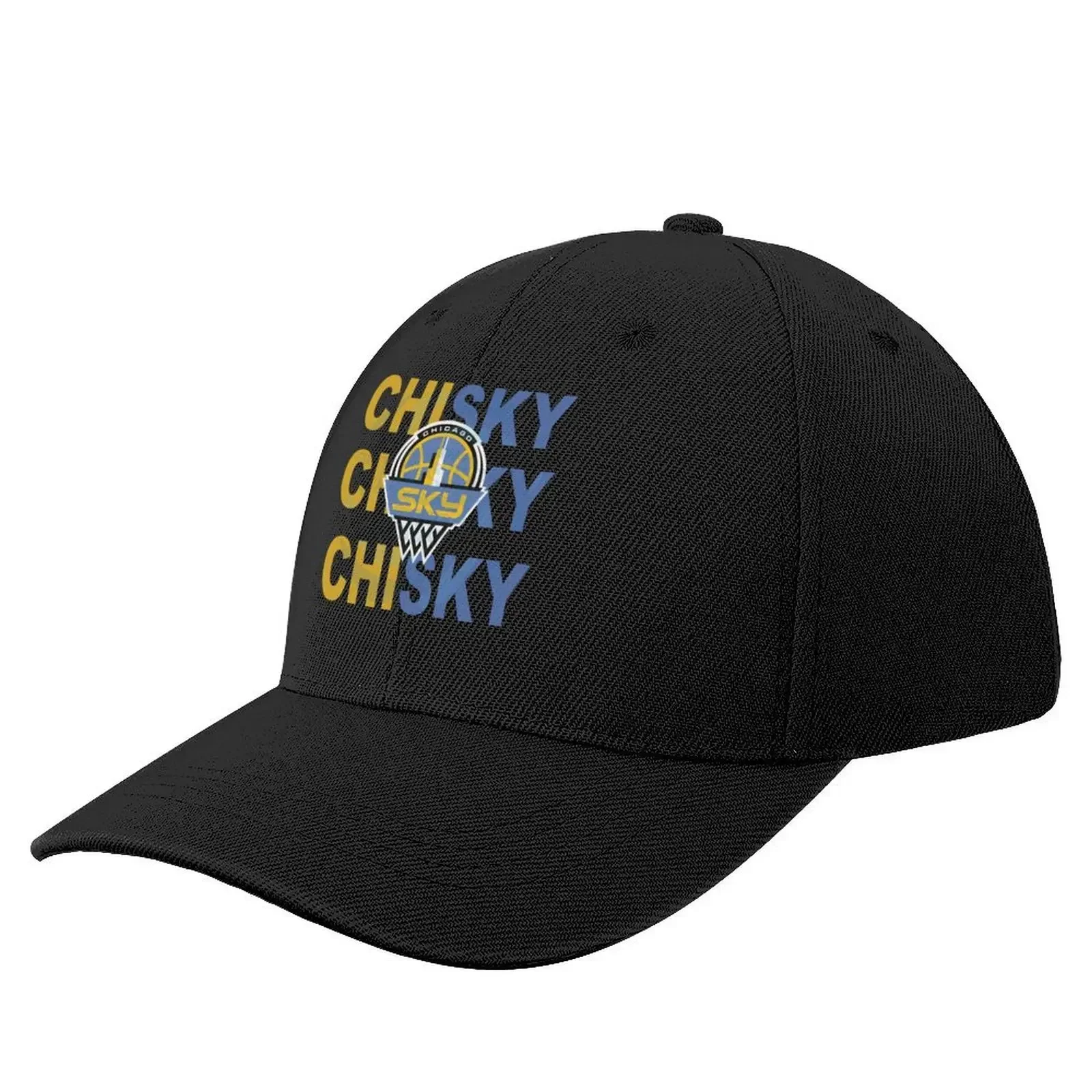 

Retro Chicago Sky Baseball Cap Unique hats Sun Cap winter hats for men fun hats Mens Women's