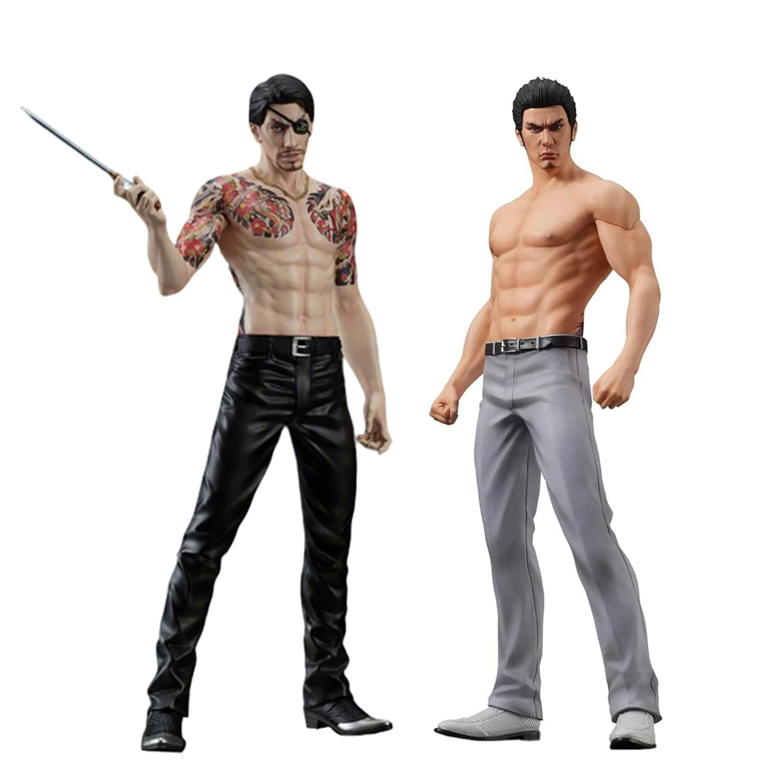 

Аниме Goro Majima фигурка Goro Majima фигурки Kiryu Kazuma Goro Majima фигурка куклы Модель игрушки Коллекционная статуя Подарки 17 см