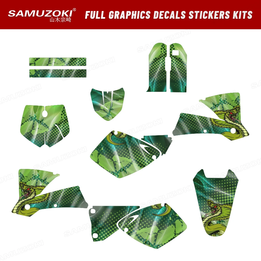 

Deco Graphics Decals Motorcycle Background Stickers Fit for KTM 125SX SX 125 200 250 380 400 520 2001-2002