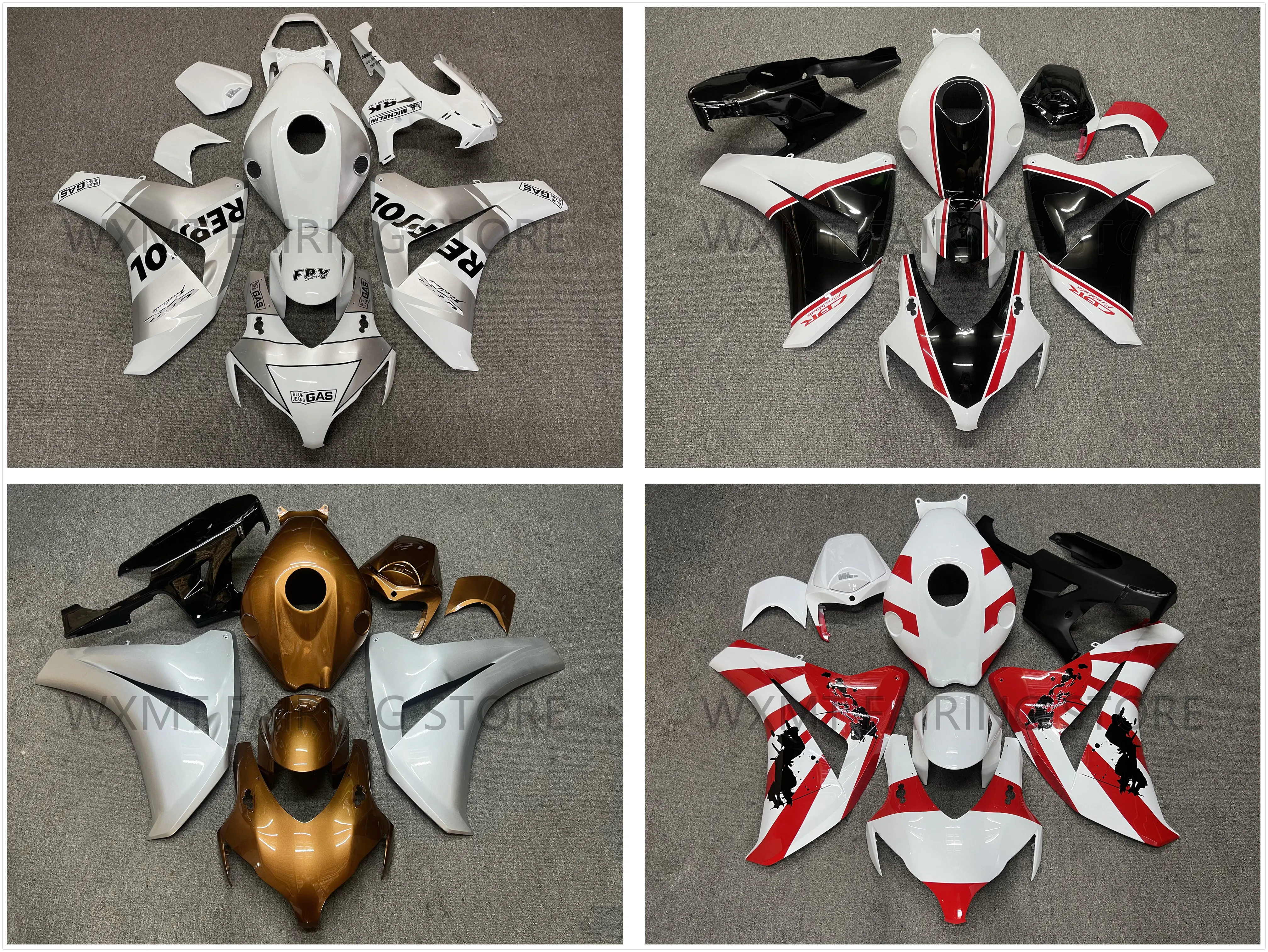 Motorcycle Whole Fairings kit fit for CBR1000RR CBR1000 08 09 10 11 CBR 1000RR 2008 2009 2010 2011 bodywork full Fairing kits