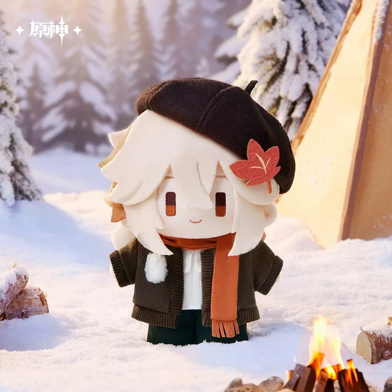 20cm Official Genshin Impact Tartaglia Kaedehara Kazuha Durin Lohe Stuffed Plushies Doll Keychain Bag  Anime Game Toy Costume  G