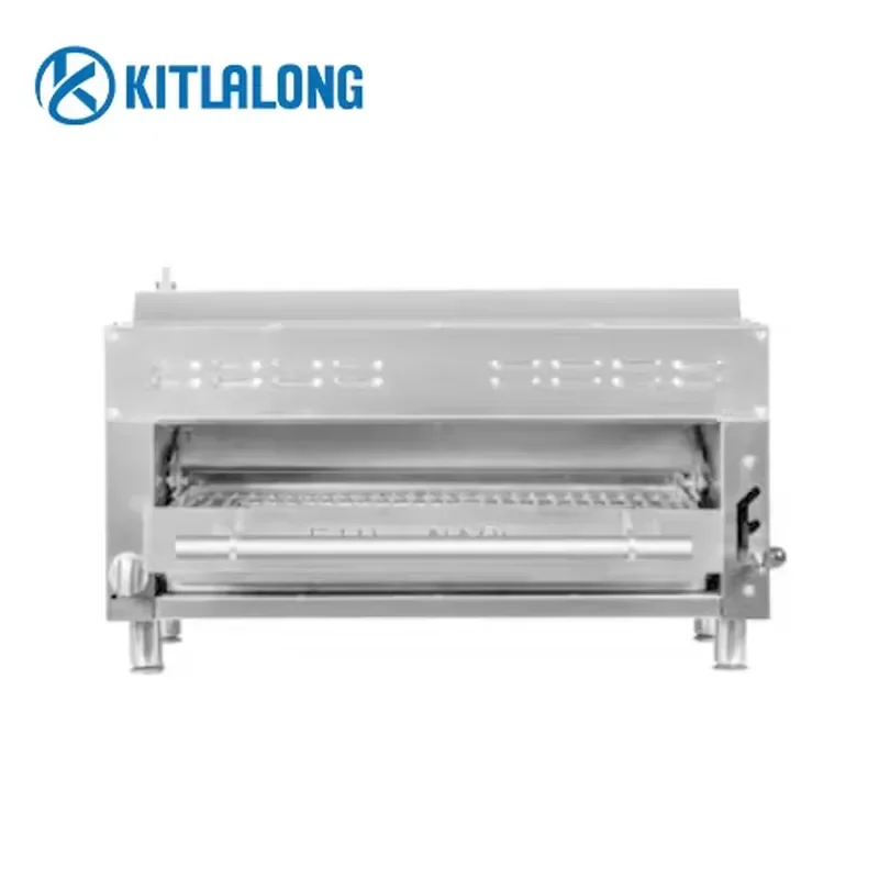 for Kittralon Commercial Gas Stove Beef Grill Steak Oven Kitchen Equipment Heavy Duty Propane Burner Restaurant Cooking Range
