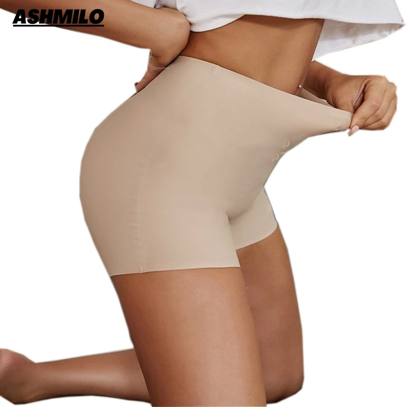 

Sexy Underwear Shorts Women Safety Shorts Seamless Stretchy Under Dresses Shorts High Waist Comfortable Breathable Bloomers