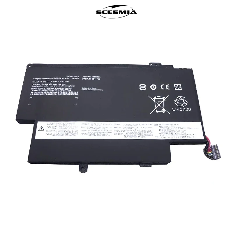 New 45N1706 45N1705 45N1707 45N1704 Laptop Battery for LENOVO ThinkPad Yoga S1 120 S240 20CD/20C0 12 20DL/20DK Pro