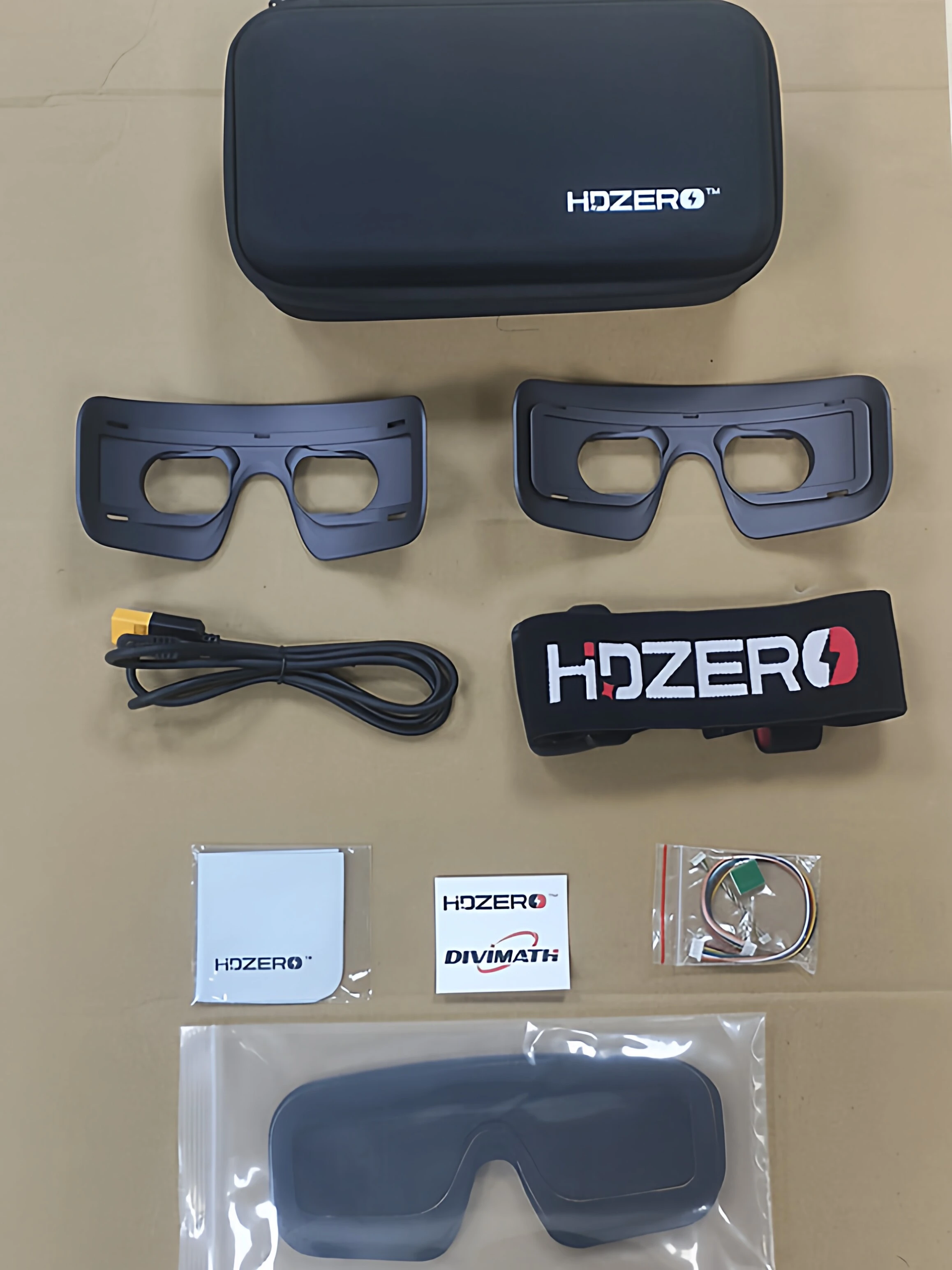 HDZero Goggle 2 FPV Goggles, 1080P 90Hz OLED Low Latency FPV Headset Built-in Analog Receiver for FPV Racing Drone