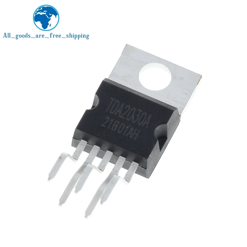 TZT 10pcs TDA2030 TO220-5 TDA2030A TO-220 linear audio amplifier short-circuit and thermal protection IC