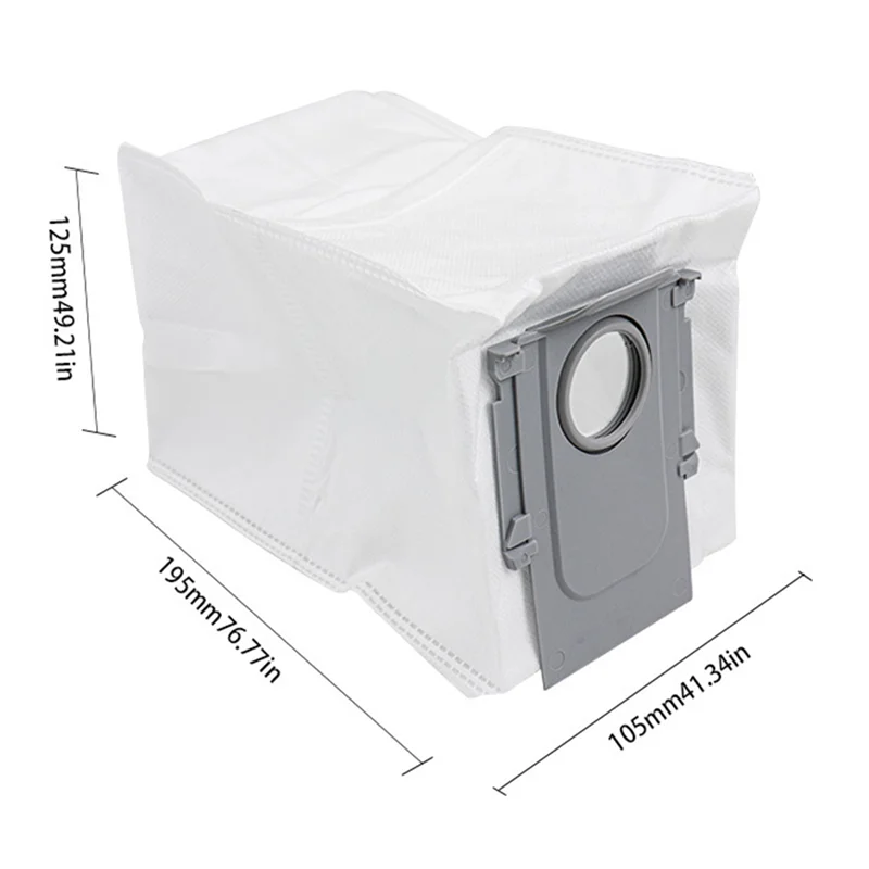 【Berserk】Применимо для Roborock P10/Qrevo, аксессуары для подметания робота, мешок для пыли, сменный комплект ткани, аксессуары