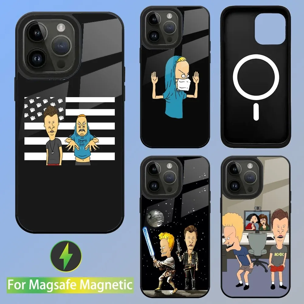 

Beavis and Butt-Head Phone Case For iPhone 15,14,13,12,11,Plus,Pro,Max Mini Magsafe Magnetic Wireless Charging