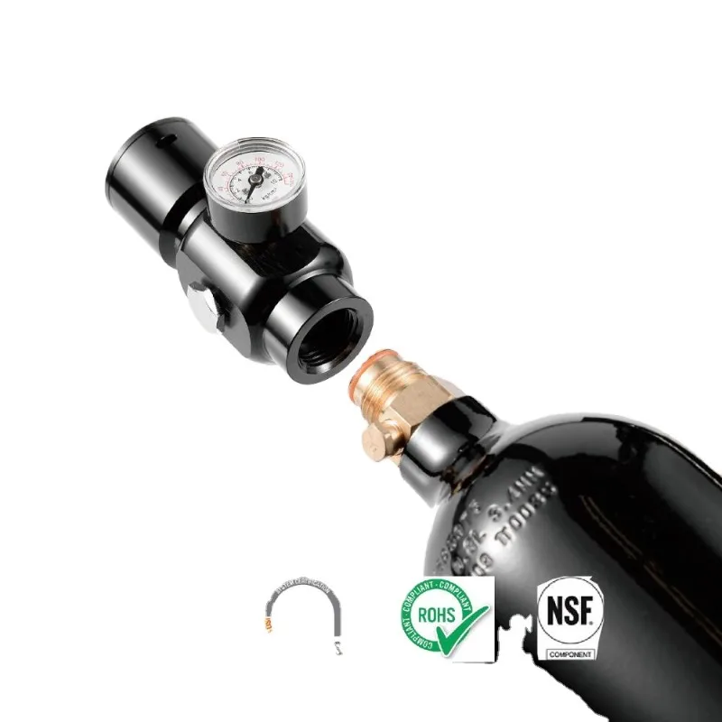 Mini CO2 regulator pneumatic tool