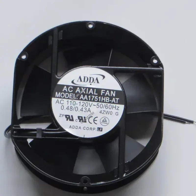 for ADDA AA1751HB-AT AA1751HB-AW AC110V 0.48A Original Cooling Fan for Yongda Elevator