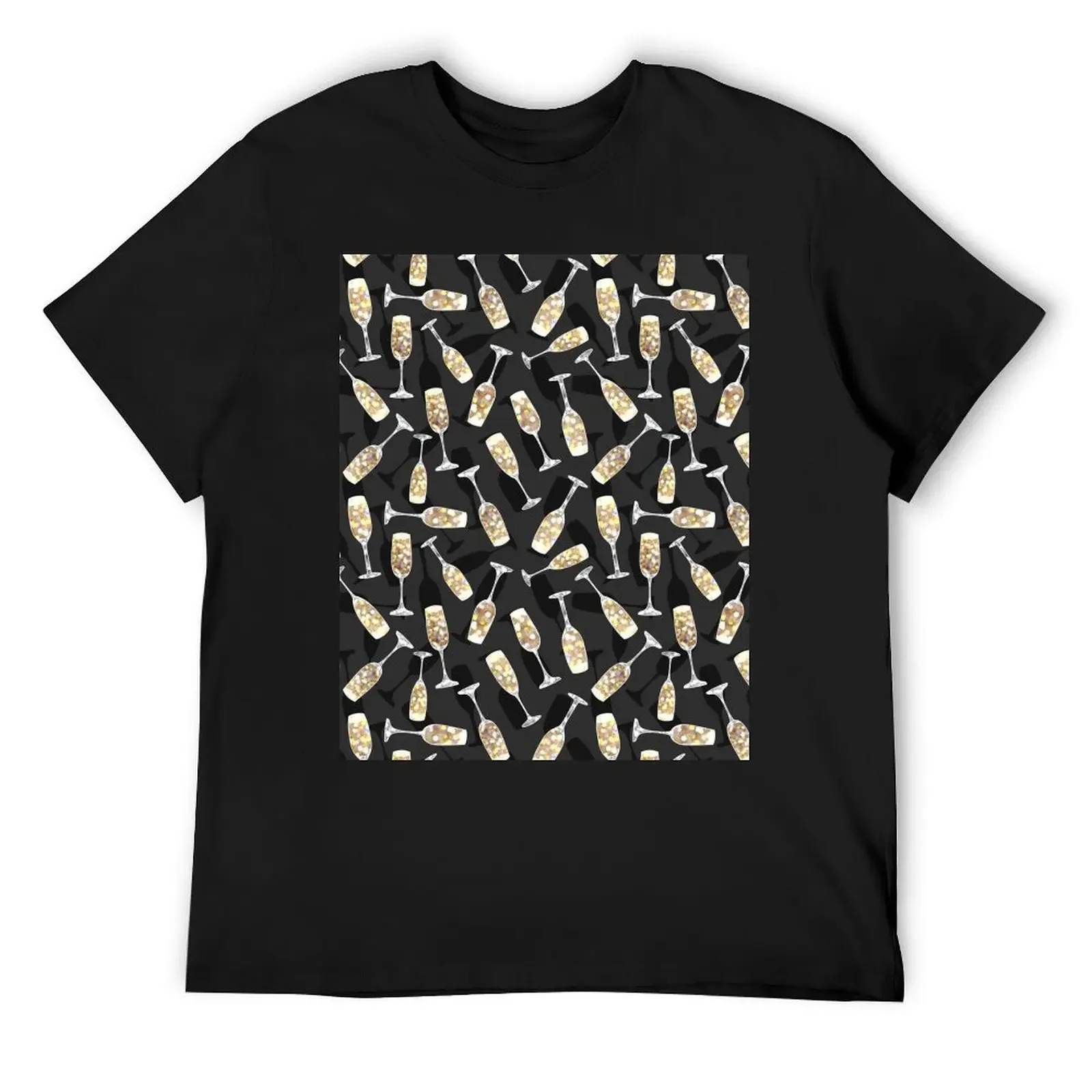 

Tumbling Bubbly Flutes T-Shirt boys animal print tees men t shirts