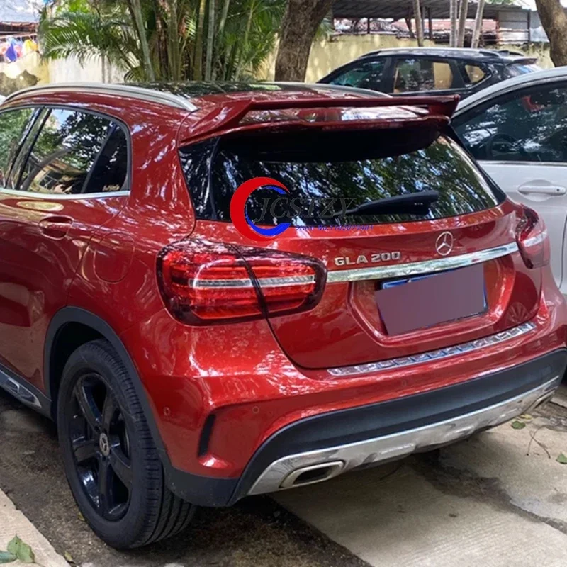 ABS Spoiler Glossy black For Mercedes-Benz GLA Class X156 GLA45 GLA200 GLA220 GLA250 GLA260 2014 2015 2016 2017