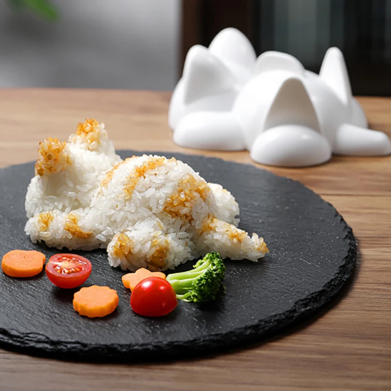 Unique Cat Onigiri Molds Baking Tools Sushi Accessories for Kids Fun with Rice Mashed Potato Pumpkin Mash Kitchen Gadgets