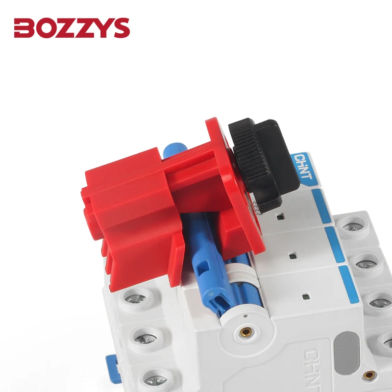 BOZZYS Electrical MCB Lockout Device Universal Multi-Pole Circuit Breaker Lock LOTO Locks for Power Isolation Maintenance