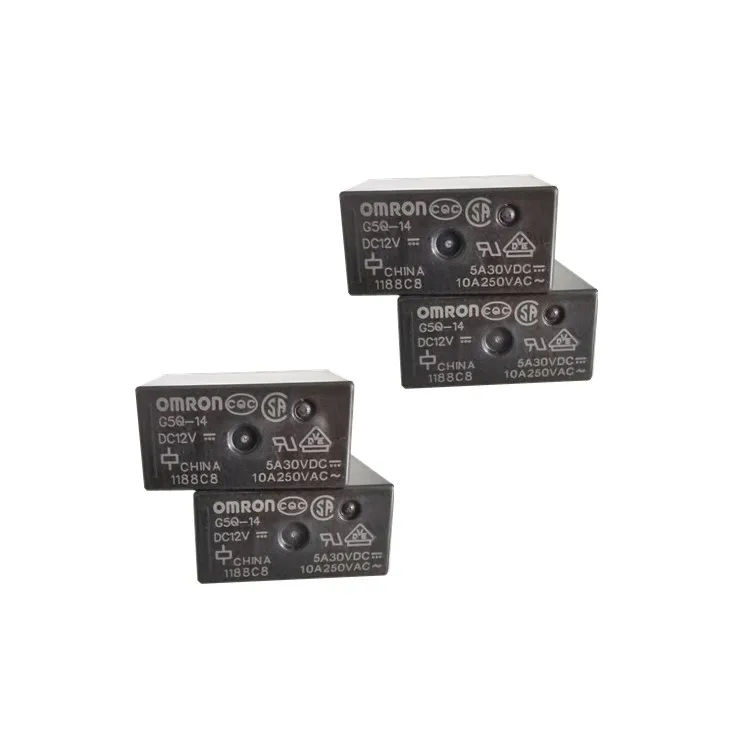 G5Q-14 Omron DC 5V12V 24V Relay 5A Electromechanical Switch for Automation Projects