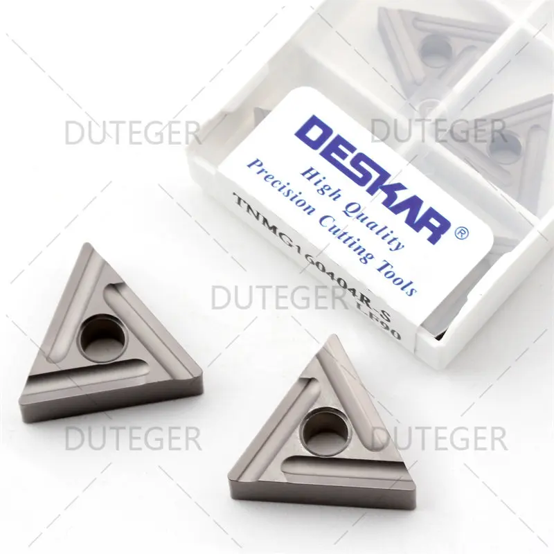 (10 pieces) Triangular slotting blade (for Daiska) TNMG160404R-S LF90 cermet steel blade