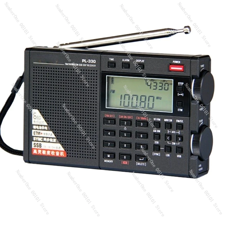 PL-330 FM Long Wave Medium Wave Short Wave Single Side Band Portable Full Band Radio