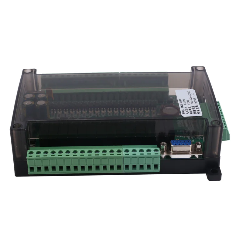FX3U-30MR 32MT PLC 38400bps التتابع الترانزستور لوحة تحكم صناعية تحكم RS232 RS485 100% مكونات إلكترونية جديدة تمامًا