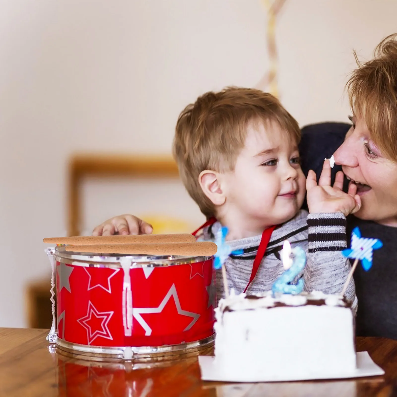 

6Pcs Wooden Guiro Rhythm Sticks Safe Smooth Edges for Kids Percussion Practice Musical Instruments Classroom Use Portable Rhythm