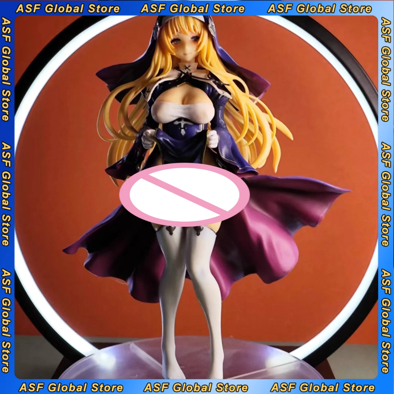 

26cm Charlotte Nun Sexy Beautiful Girl Anime Figure Perimeter Model Adult Figures Desktop Decoration Ornaments Gifts Toys