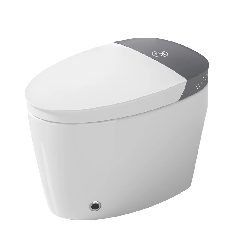 

ZC25-Интеллектуальный автоматический унитаз, умный туалет-биде, электрическая сантехника для ванной комнаты, напольный умный унитаз