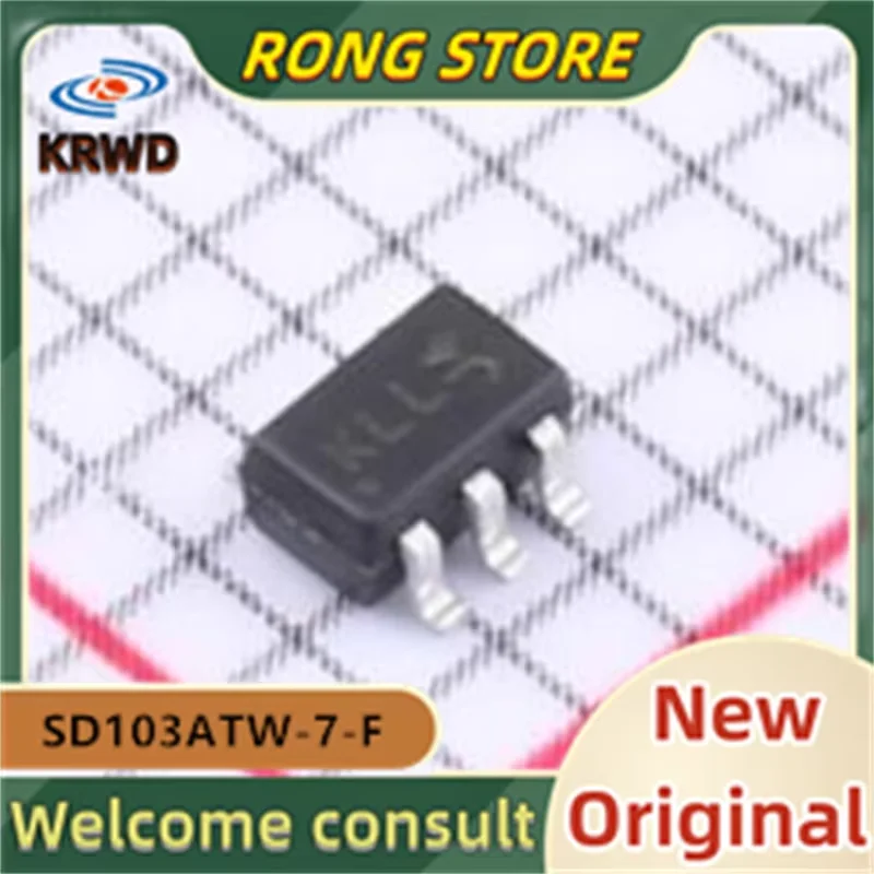 25PCS KLL  New original SD103ATW-7-F SD103ATW SD103 SOT363